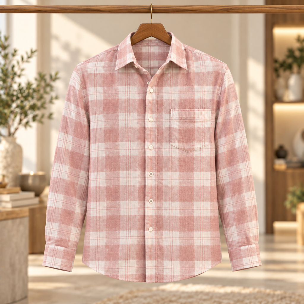 3 Pack Premium Checked Everyday Shirts for Men ( C2 )