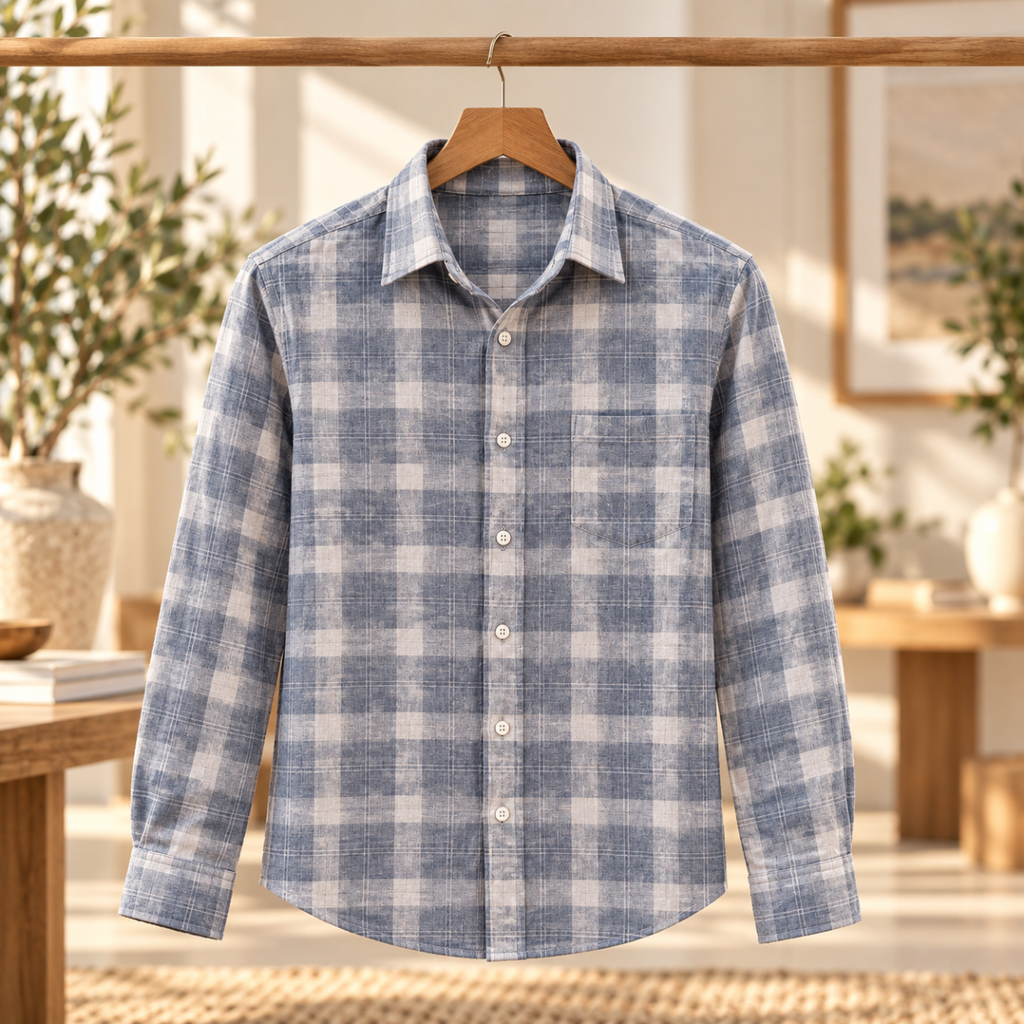 3 Pack Premium Checked Everyday Shirts for Men ( C2 )