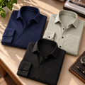 3 Pack Premium Solid Shirts for Men ( S8 )