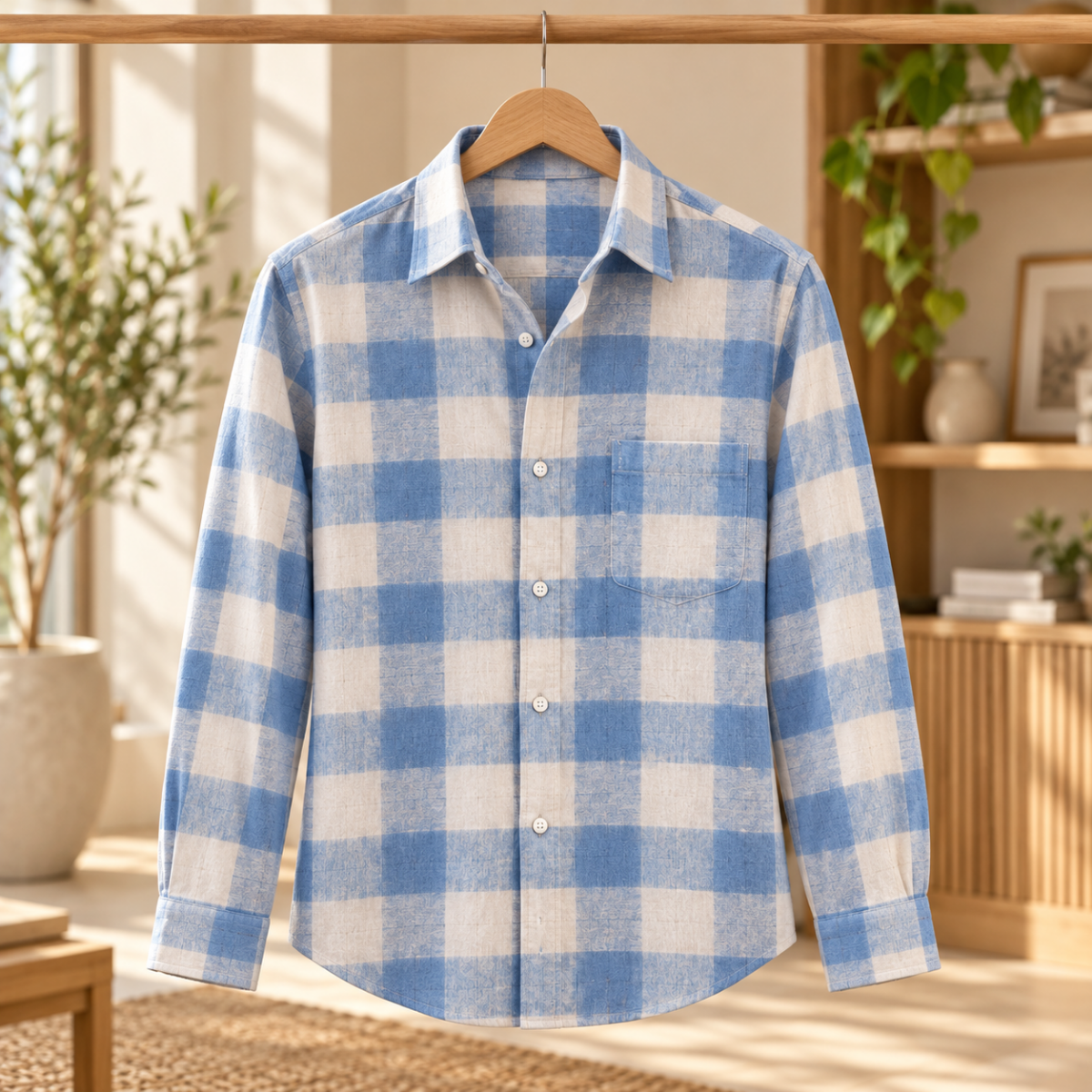 3 Pack Premium Checked Everyday Shirts for Men ( C4 )