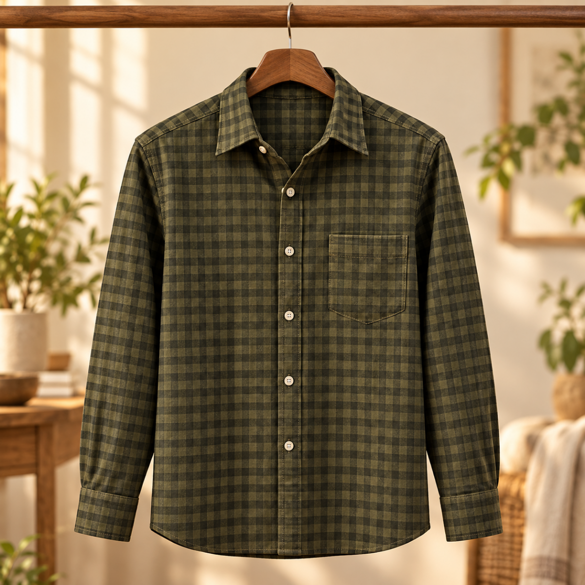 3 Pack Premium Checked Everyday Shirts for Men ( C4 )