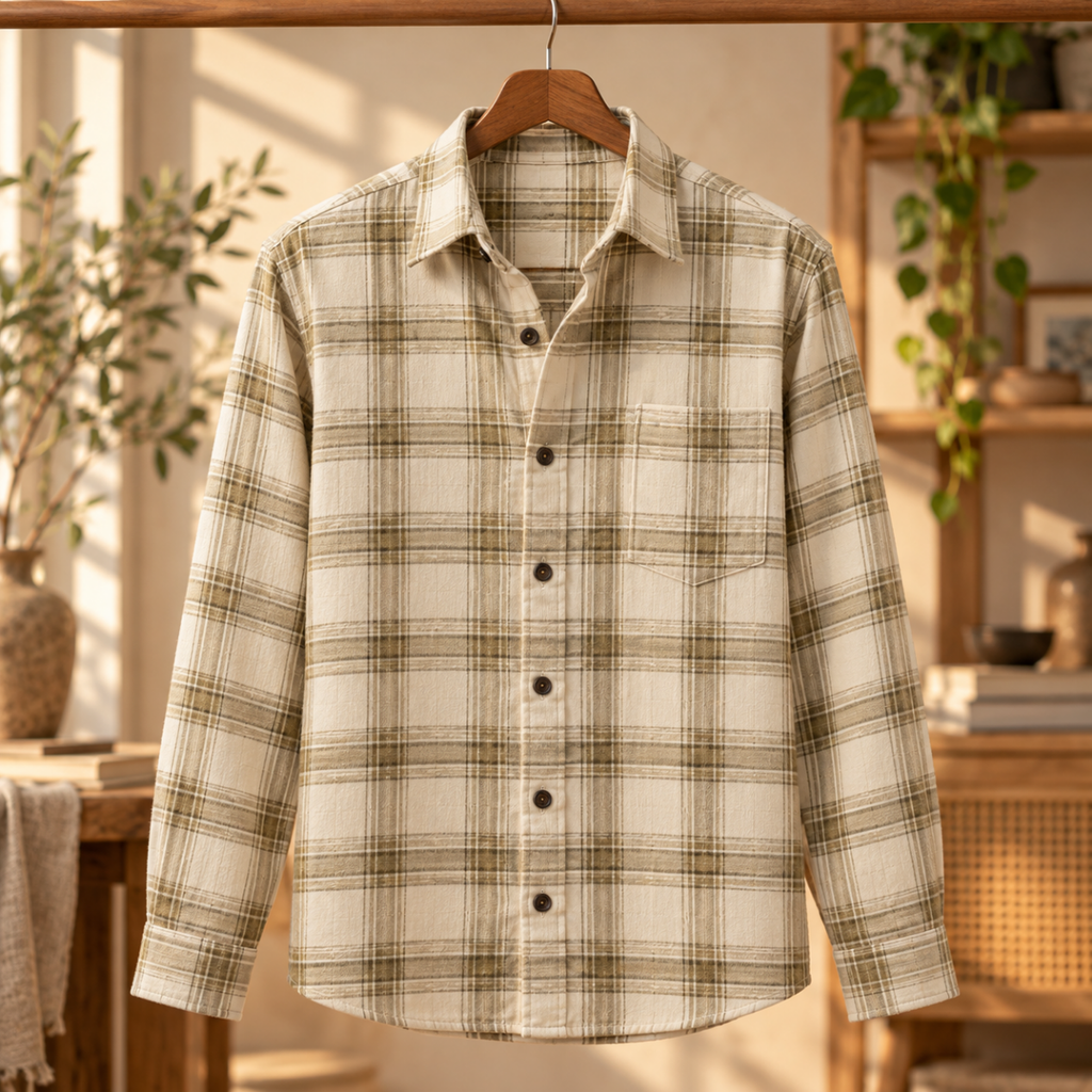 3 Pack Premium Checked Everyday Shirts for Men ( C7 )