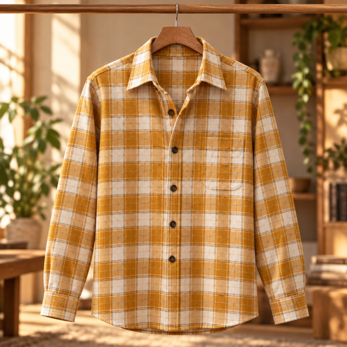 3 Pack Premium Checked Everyday Shirts for Men ( C7 )