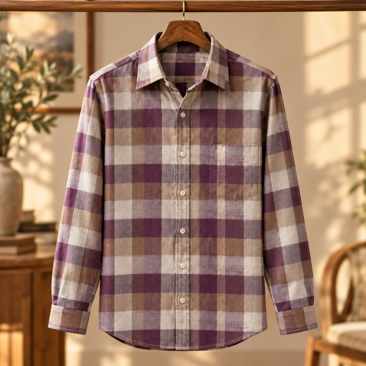 3 Pack Premium Checked Everyday Shirts for Men ( C8 )