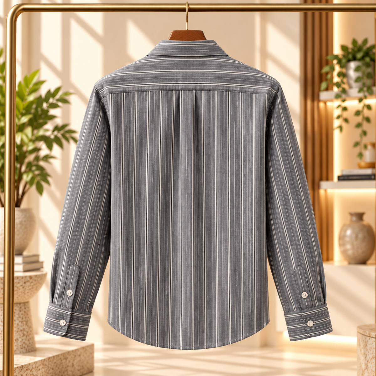 3 Pack Classic Fit Premium Striped Shirts for Men ( SS9 )