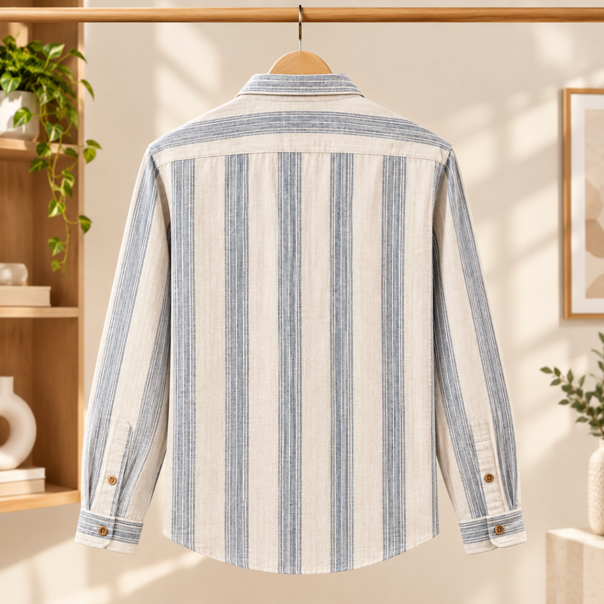 3 Pack Classic Fit Premium Striped Shirts for Men ( SS9 )