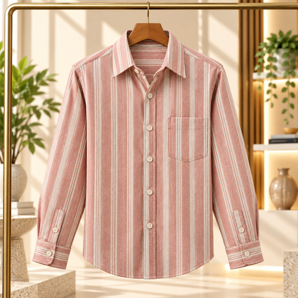 3 Pack Classic Fit Premium Striped Shirts for Men ( SS10 )