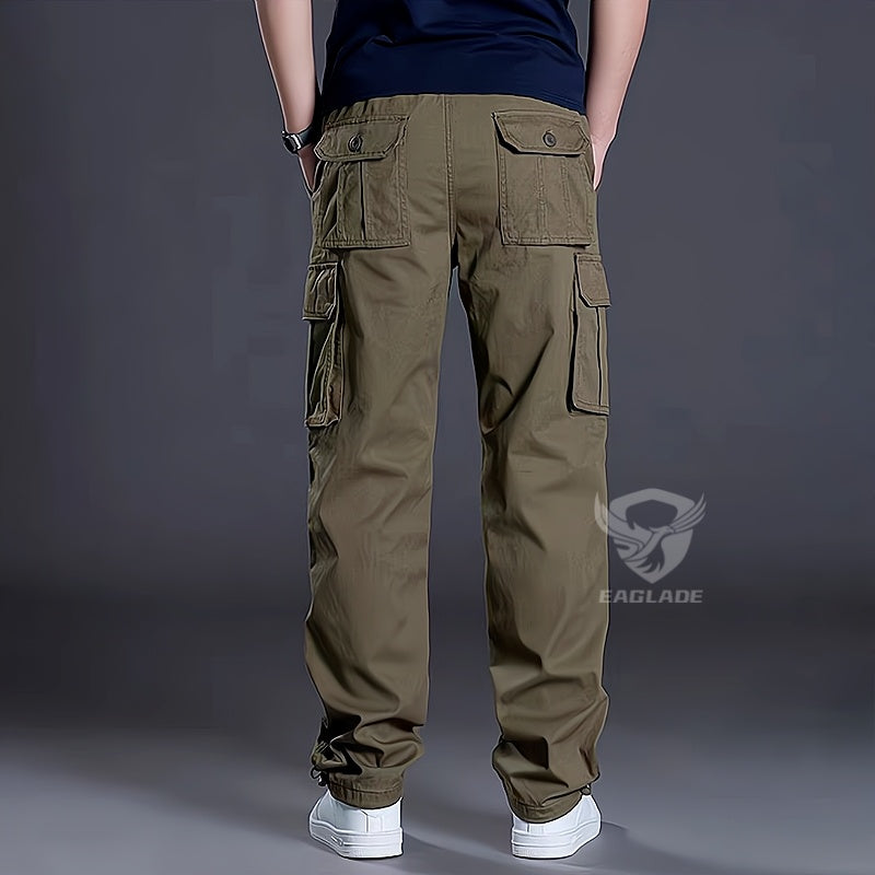 Men's Casual Cargo Pants Pack of 2