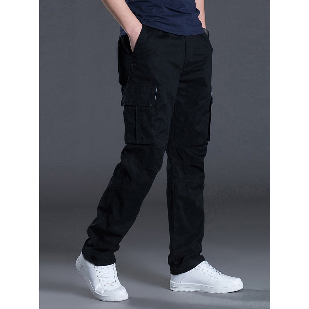 Men's Casual Cargo Pants Pack of 2