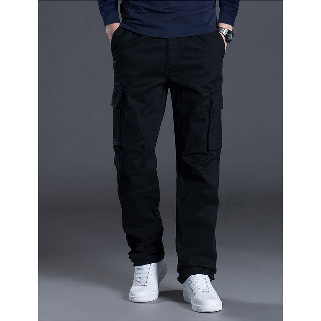 Men's Casual Cargo Pants Pack of 2
