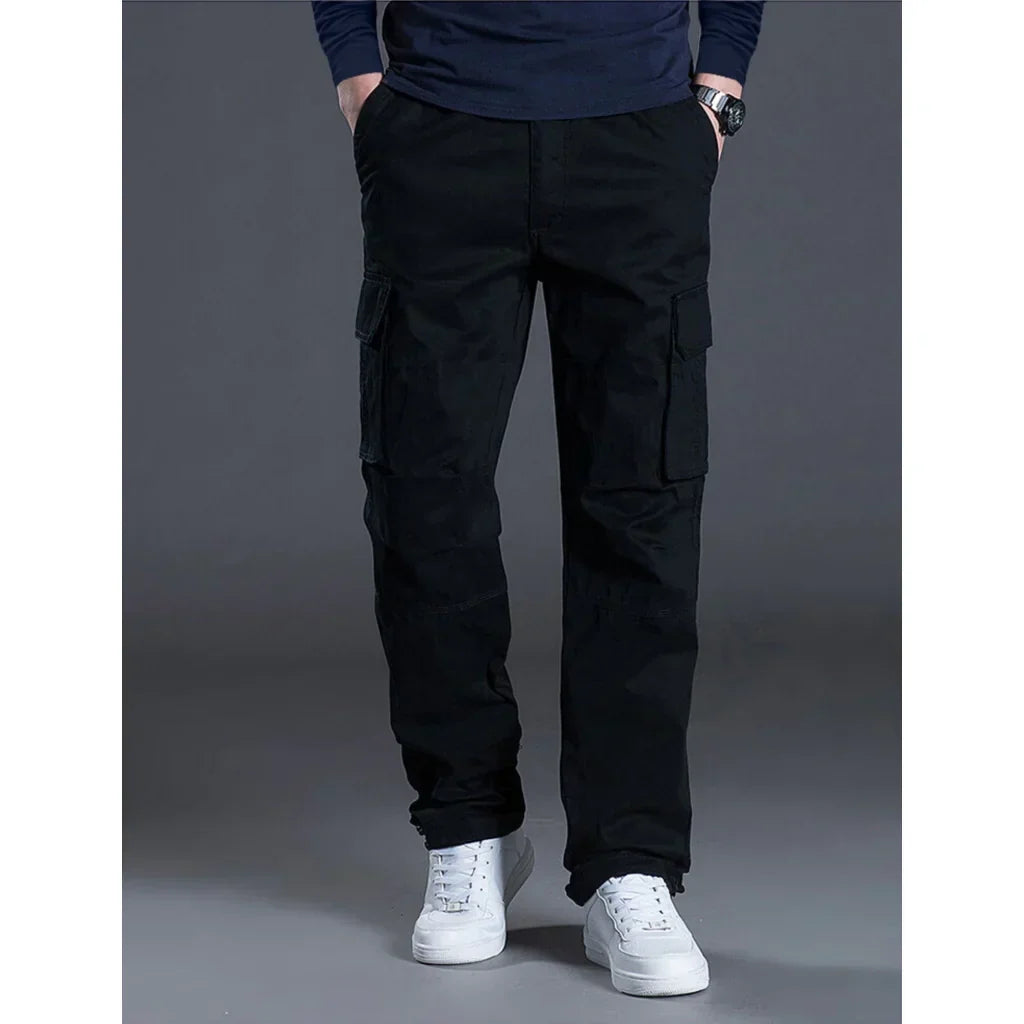 Men's Casual Cargo Pants Pack of 2