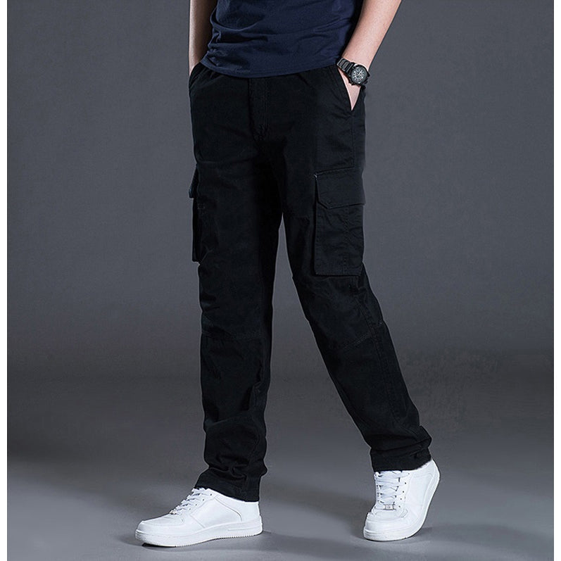 Men's Casual Cargo Pants Pack of 2
