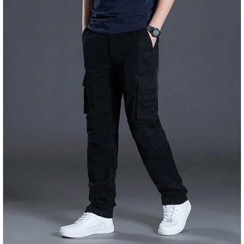 Men's Casual Cargo Pants Pack of 2