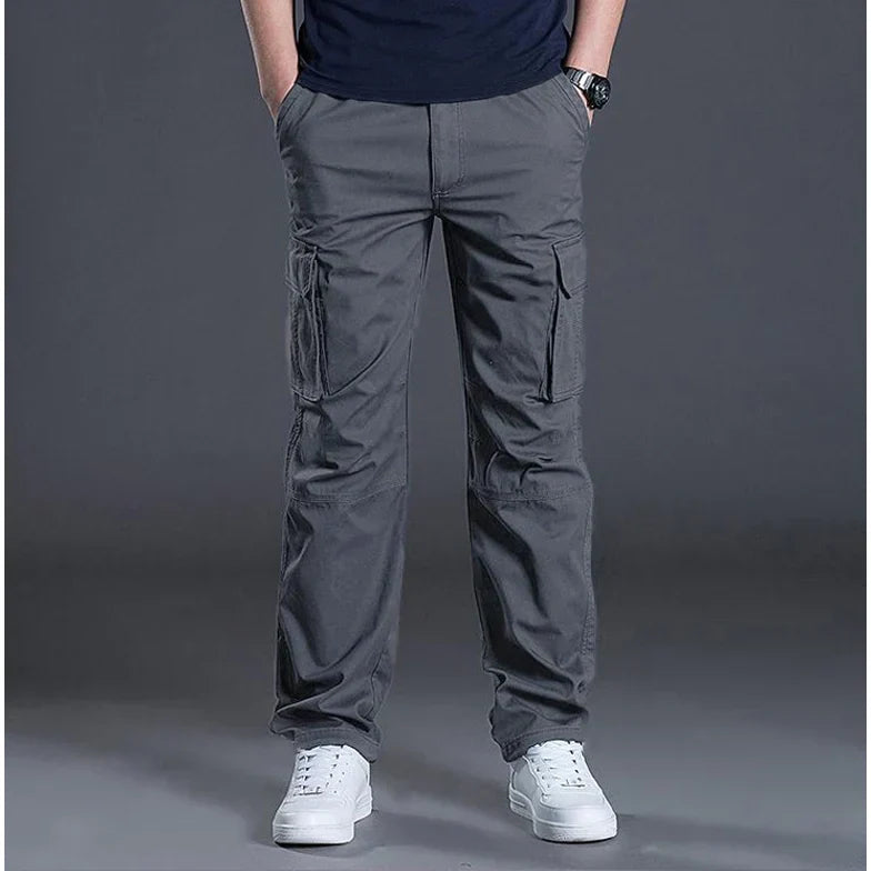 Men's Casual Cargo Pants Pack of 2