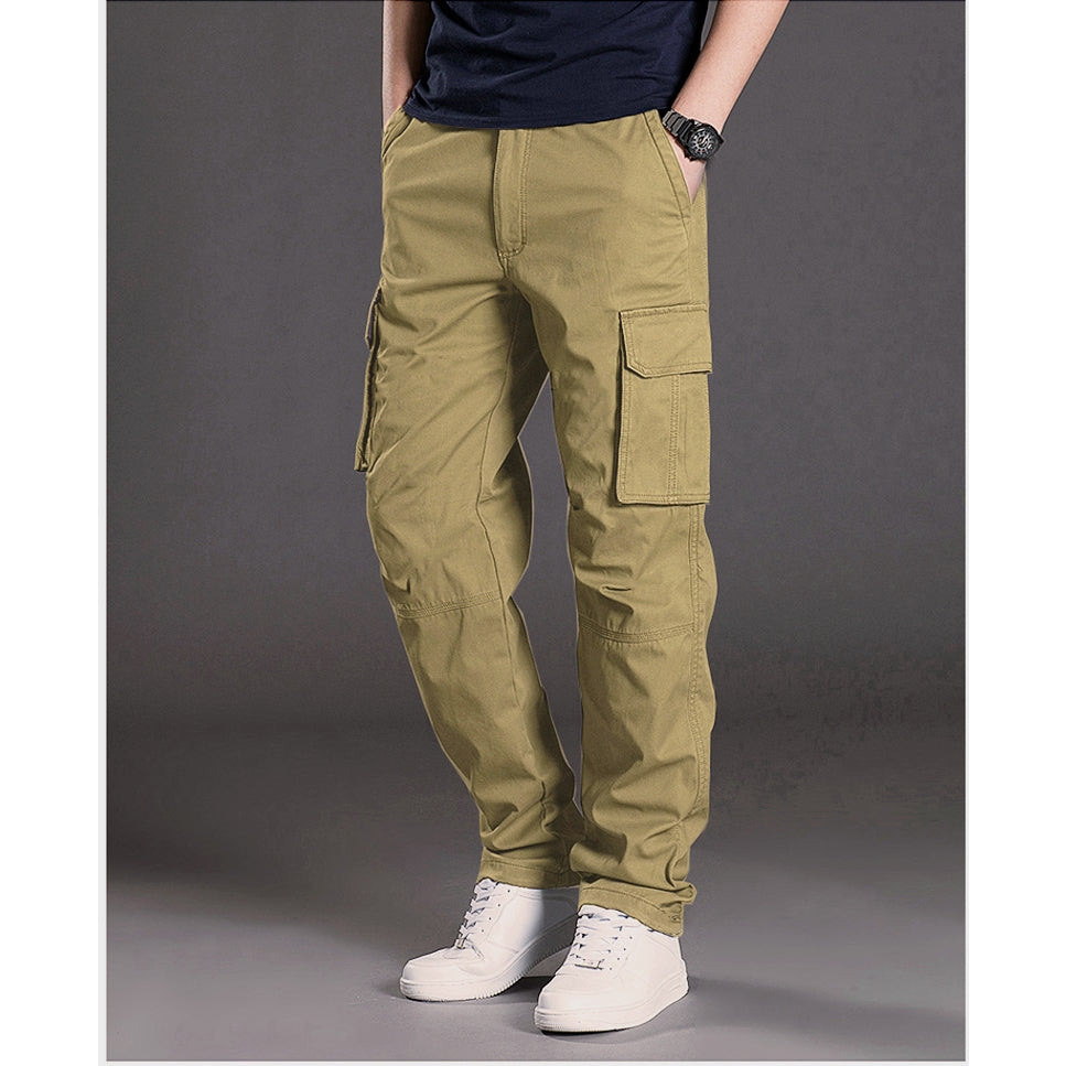 Men's Casual Cargo Pants Pack of 2
