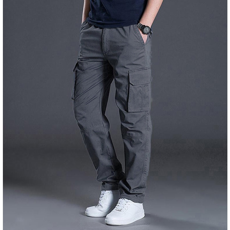 Men's Casual Cargo Pants Pack of 2