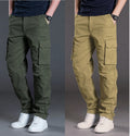 Men's Casual Cargo Pants Pack of 2